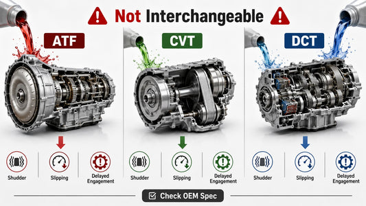 ATF, CVT, and DCT Fluids: How Distributors Avoid Wrong Product Matching