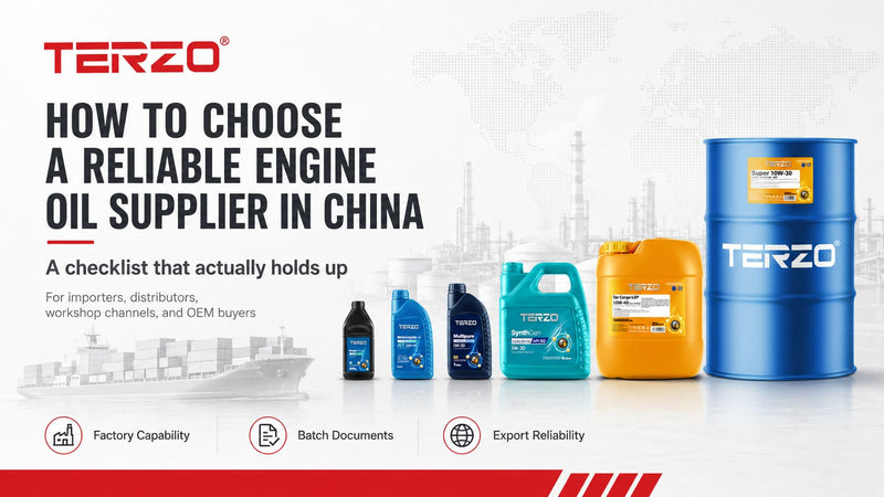 How to Choose a Reliable Engine Oil Supplier in China: A Practical B2B Checklist