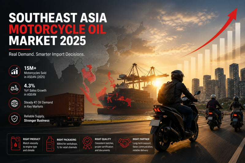 Motorcycle Oil Demand in Southeast Asia: 2026 Import Guide