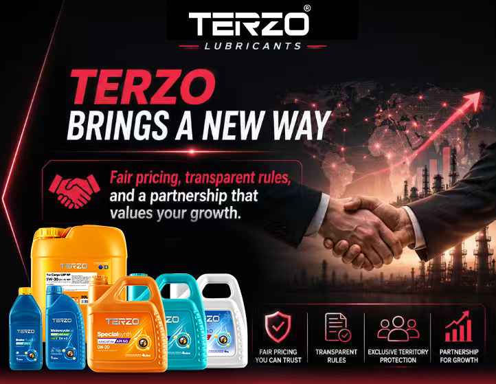 TERZO Engine Oil Supplier for Importers and Distributors