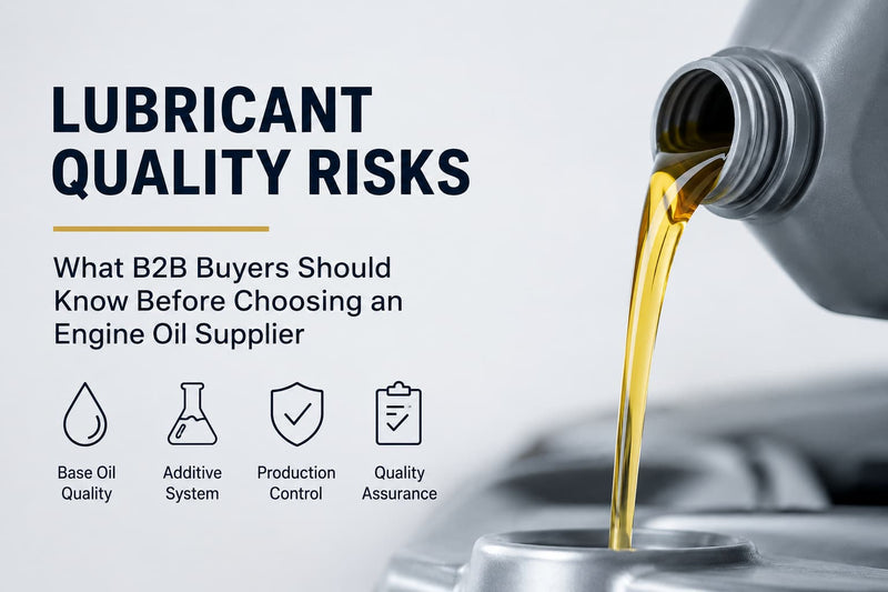 How to Avoid Lubricant Quality Risks When Choosing an Engine Oil Supplier