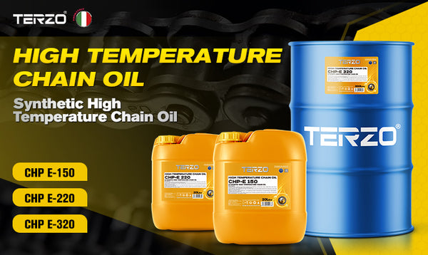 High-temperature synthetic chain oil